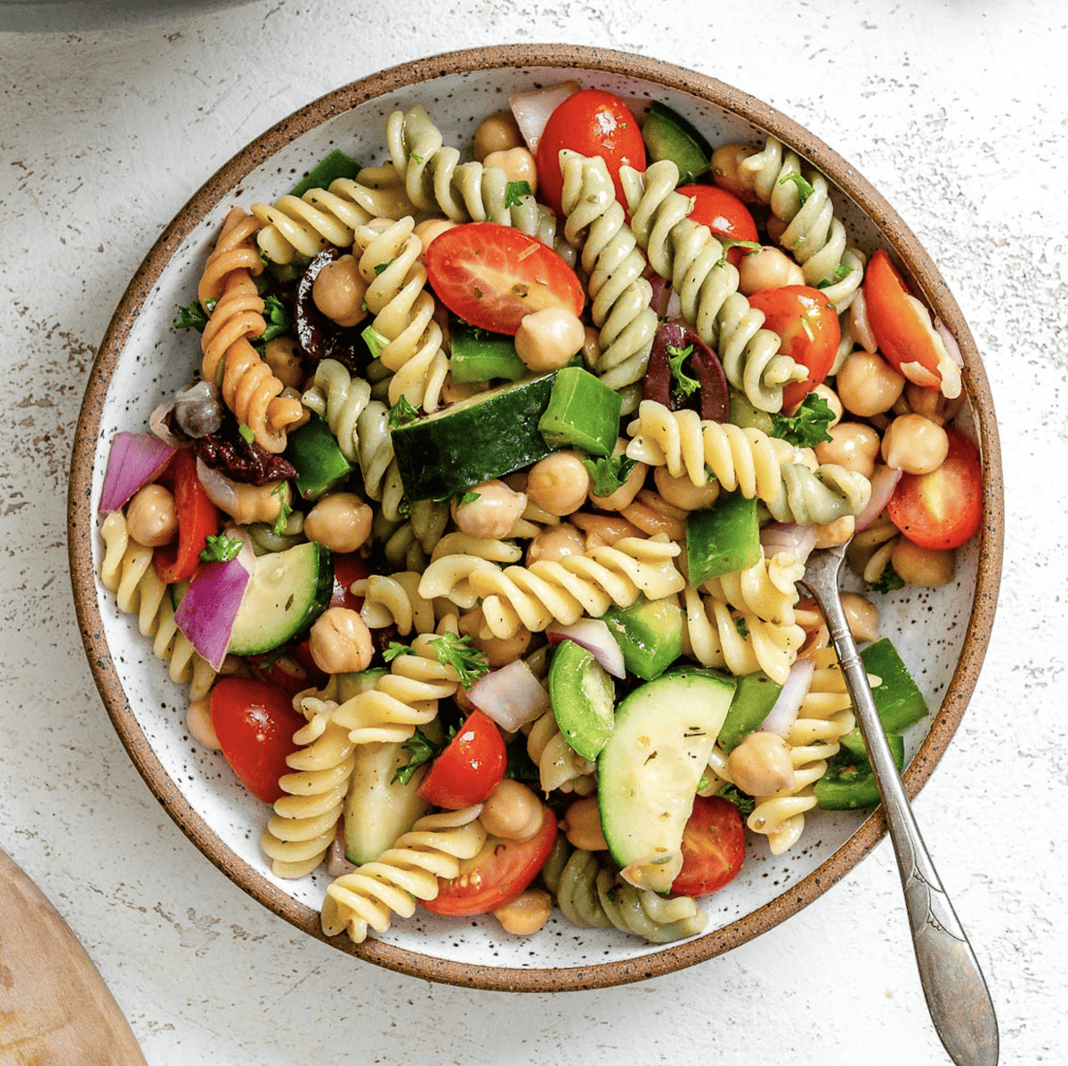 vegan mediterranean pasta salad - Article 2